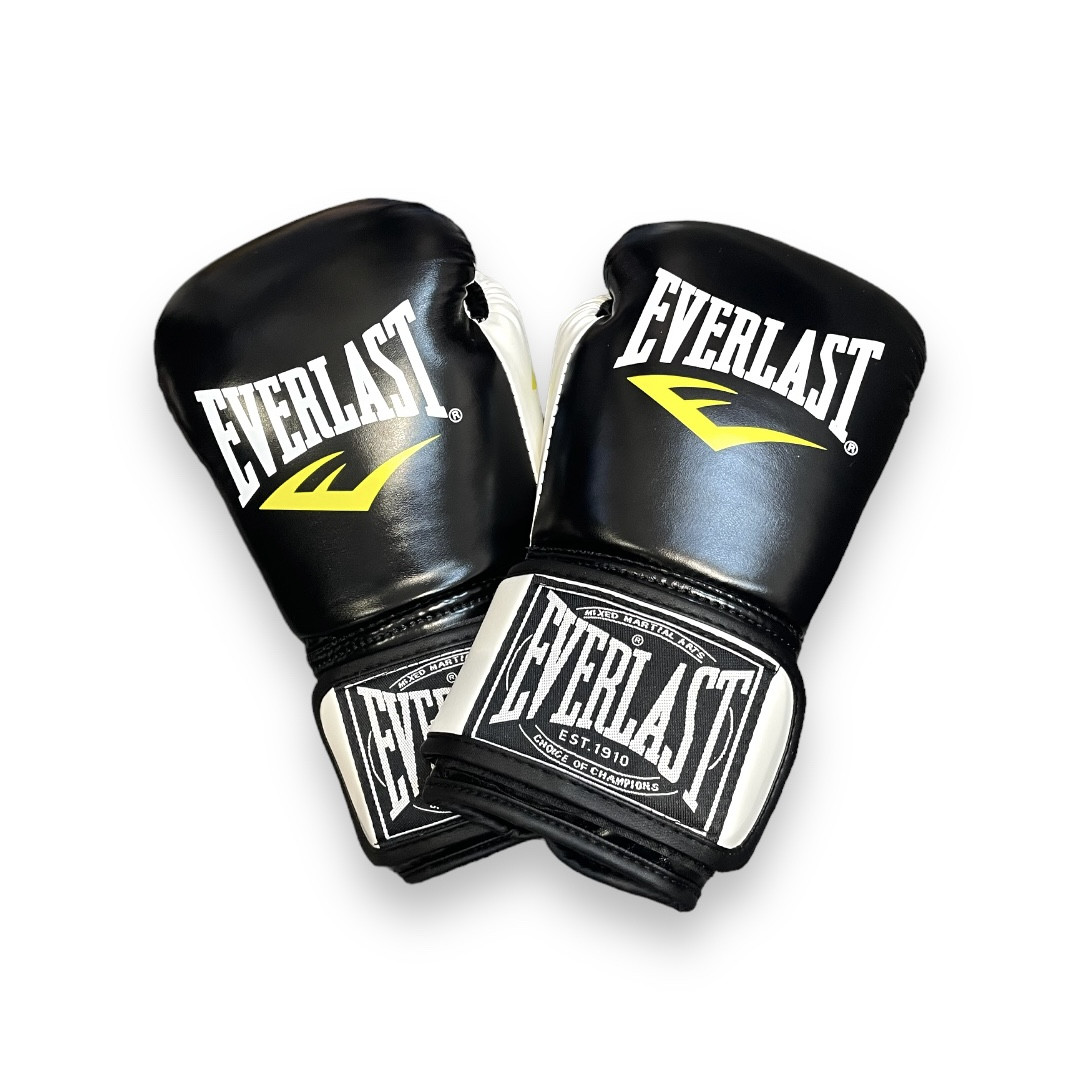 ПЕРЧАТКИ БОКСЕРСКИЕ EVERLAST (Black-white)