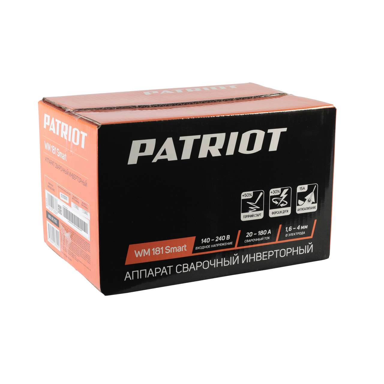 Аппарат сварочный PATRIOT WM 181Smart MMA - фото 10 - id-p217628508