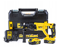 Перфоратор DEWALT DCH133P2T 800W беспроводной (акум) бесщеточный 18V 2,6J SDS+