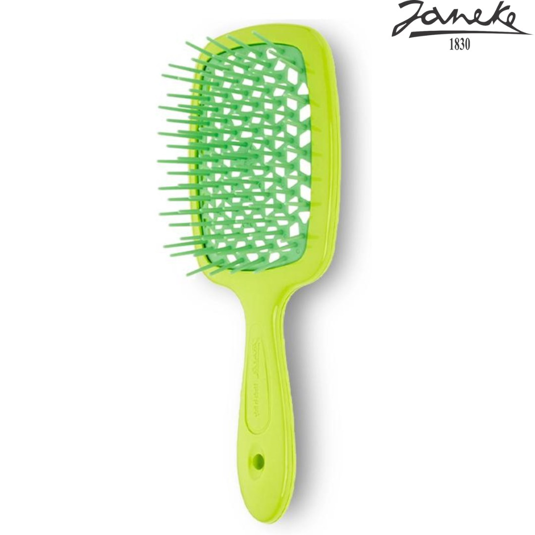 Расческа массажная Janeke Superbrush Lime