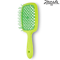 Расческа массажная Janeke Superbrush Lime