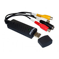 Адаптер Usb 2.0 Видеозахвата EasyCap, (TV DVD VHS AV аудио) модель EUsbRcaSv