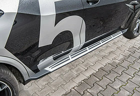 ПОРОГИ, ПОДНОЖКИ, СТУПЕНИ, BMW X5 (G05) 2019-НВ (OEM STYLE)