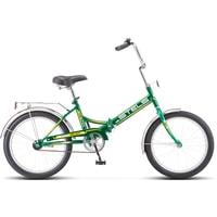 Велосипед Stels Pilot 410 20 Z011 2021 (зеленый) - фото 1 - id-p217644271