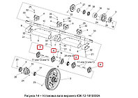 Звездочка верхнего вала Z=10 (К) КЗК-12-1813605