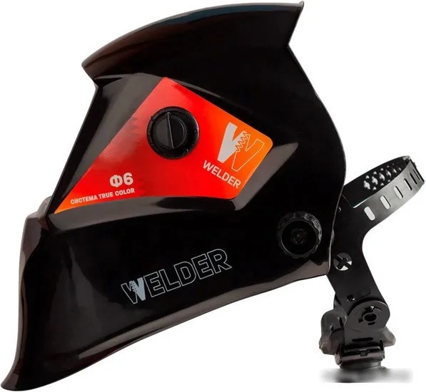 Сварочная маска Welder Ф6 Pro (черный) - фото 1 - id-p217644565