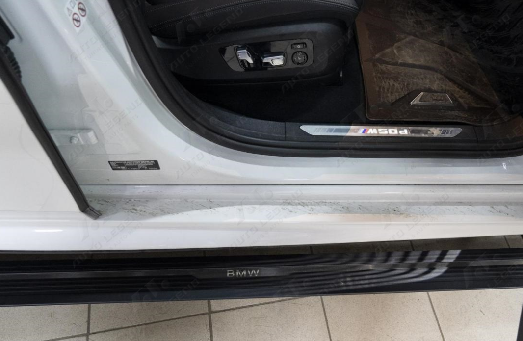 Пороги электрические (выдвижные) для BMW X6 G06 - фото 5 - id-p192743222