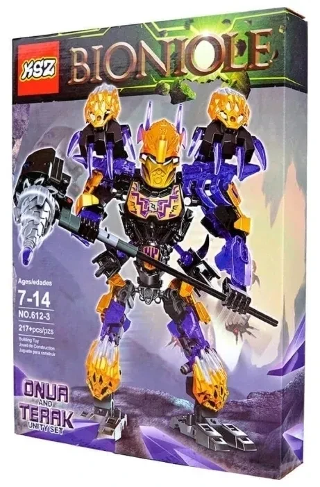 Конструктор Бионикл Bionicle 612-3 Онуа Onua и Терак Terak - Объединение Земли - фото 4 - id-p217644879