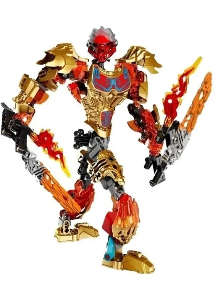 Конструктор Бионикл Bionicle 612-4 Таху Tahu и Икир Ikir- Объединение Огня