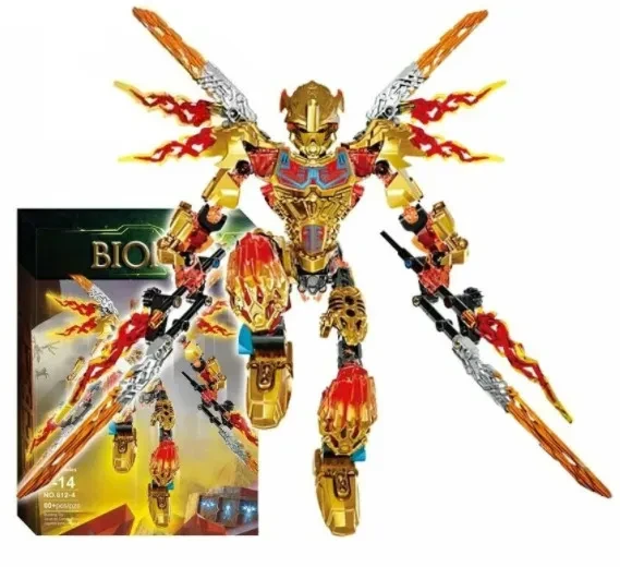 Конструктор Бионикл Bionicle 612-4 Таху Tahu и Икир Ikir- Объединение Огня - фото 4 - id-p217644913