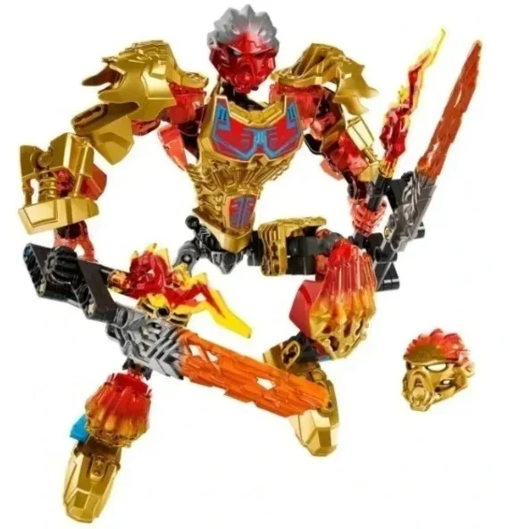 Конструктор Бионикл Bionicle 612-4 Таху Tahu и Икир Ikir- Объединение Огня - фото 5 - id-p217644913