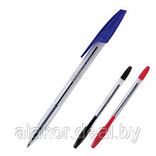 Ручка шариковая Axent Delta 2001-2 DB, 0.7мм, цвет красный, корпус красный