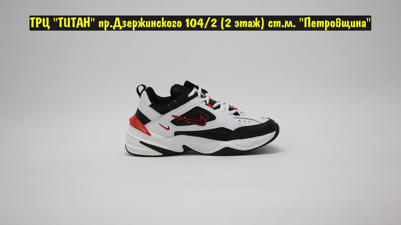 Кроссовки Nike M2K Tekno White Black Red - фото 5 - id-p98099166