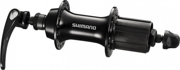 Втулка задняя Shimano Tiagra FH-RS400 на 32 отв, под v-brake, под эксцентрик - фото 1 - id-p217645326