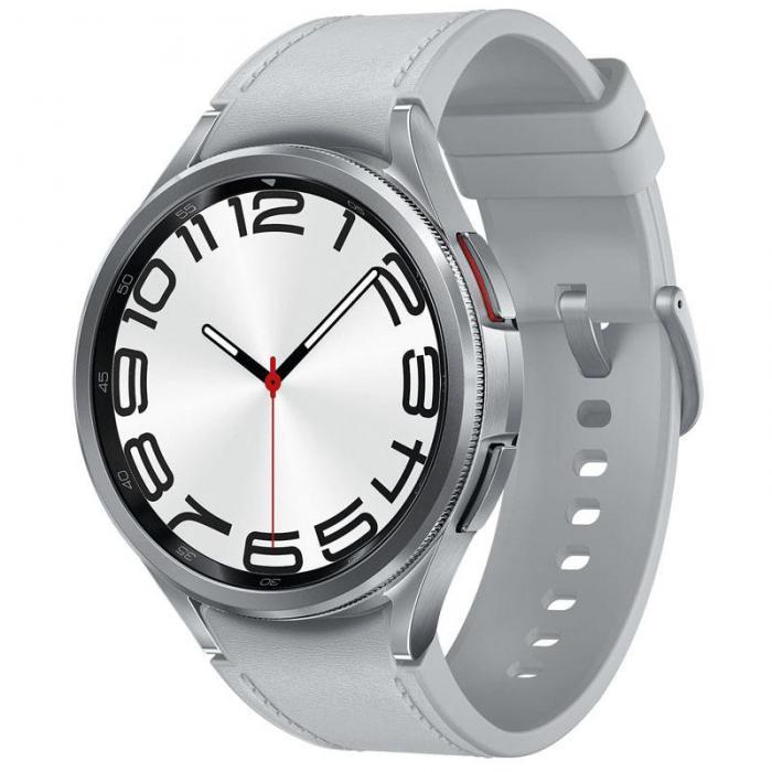 Умные часы Samsung Galaxy Watch 6 Classic 47mm Silver SM-R960NZSACIS - фото 1 - id-p216484248