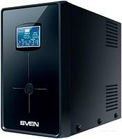 Источник бесперебойного питания SVEN Pro+ 1500 (LCD, USB)