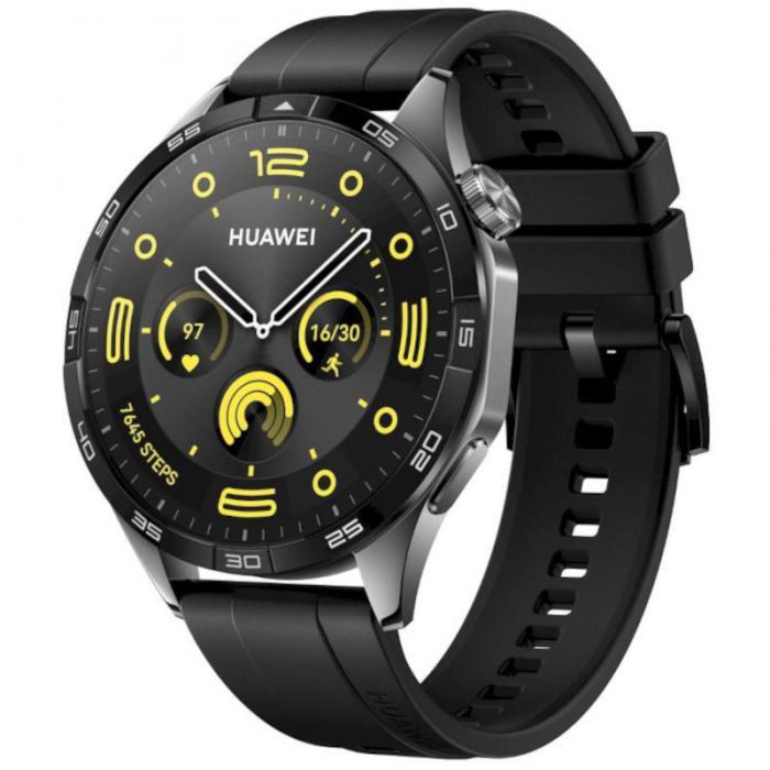 Умные часы Huawei Watch GT 4 Black 55020BGT - фото 1 - id-p216511883