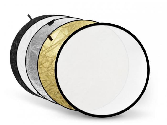 Светоотражатель Fujimi 60cm FJ-702 5 in 1 White/Gold/Silver/Black/Diffuser FJ 702-60 1406 - фото 1 - id-p217625202