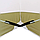 Палатка зимняя куб СЛЕДОПЫТ 210 х210х214 , Oxford 210D PU 1000, S по полу 4,4 кв.м, цв. оливковый/белый Подроб, фото 7