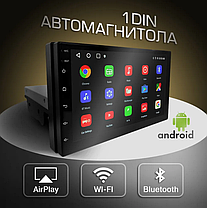 Автомагнитола Android 7 дюймов 1din + камера заднего вида, фото 2