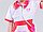 Детский карнавальный костюм доктора медсестры для девочки K-0027, фото 7