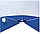Палатка зимняя куб СЛЕДОПЫТ 180х180х200 ,Oxford 210D PU 1000,S по полу 3,2 кв.м,цв.синий/белый с принтом, фото 4