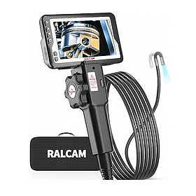 F405B Ralcam, Видеоэндоскоп с HD дисплеем 4.5” и управляемым зондом 1м-D 5.5мм. 360º.