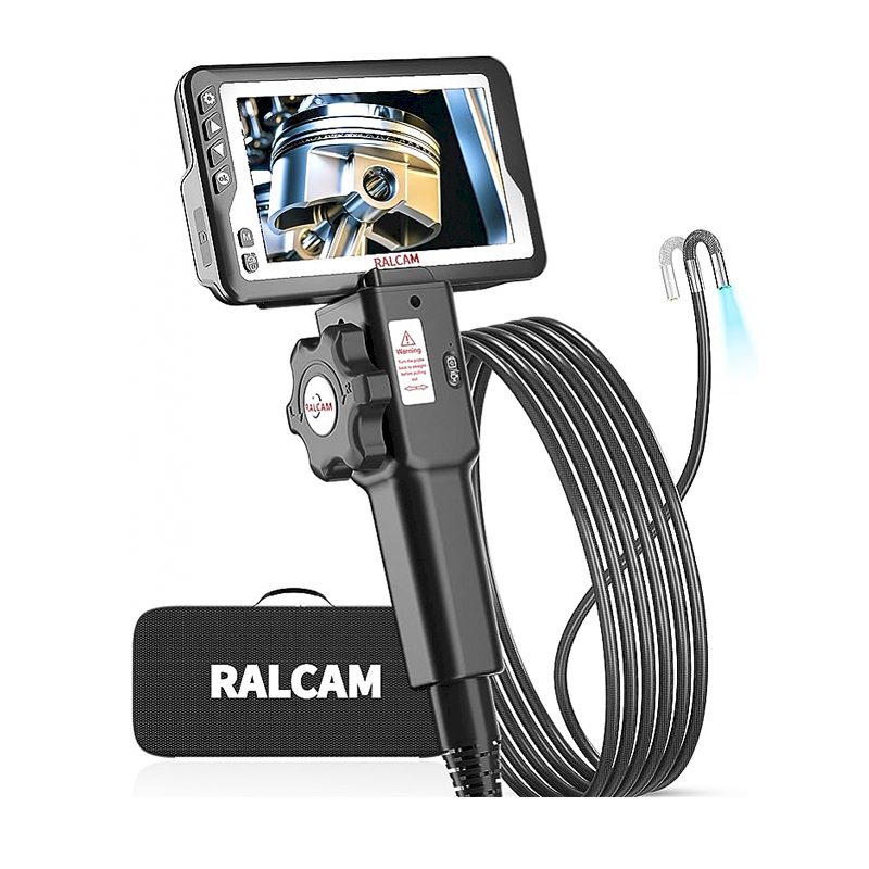 F405B Ralcam, Видеоэндоскоп с HD дисплеем 4.5 и управляемым зондом 1м-D 5.5мм. 360º. - фото 1 - id-p217648791