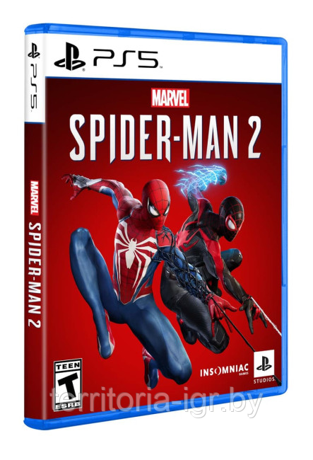 MARVEL Человек-Паук 2 для Sony PS5 Spider-Man Часть вторая. RUS