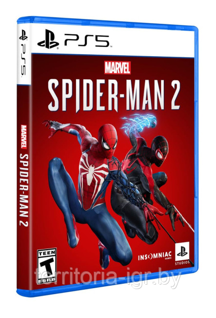 MARVEL Человек-Паук 2 для Sony PS5 Spider-Man Часть вторая. RUS - фото 1 - id-p133910793