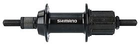 Втулка задняя Shimano Tourney FH-TX500 36H под трещотку, под V-brake, на гайках