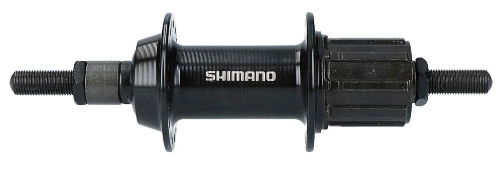 Втулка задняя Shimano Tourney FH-TX500 36H под трещотку, под V-brake, на гайках - фото 1 - id-p217648826