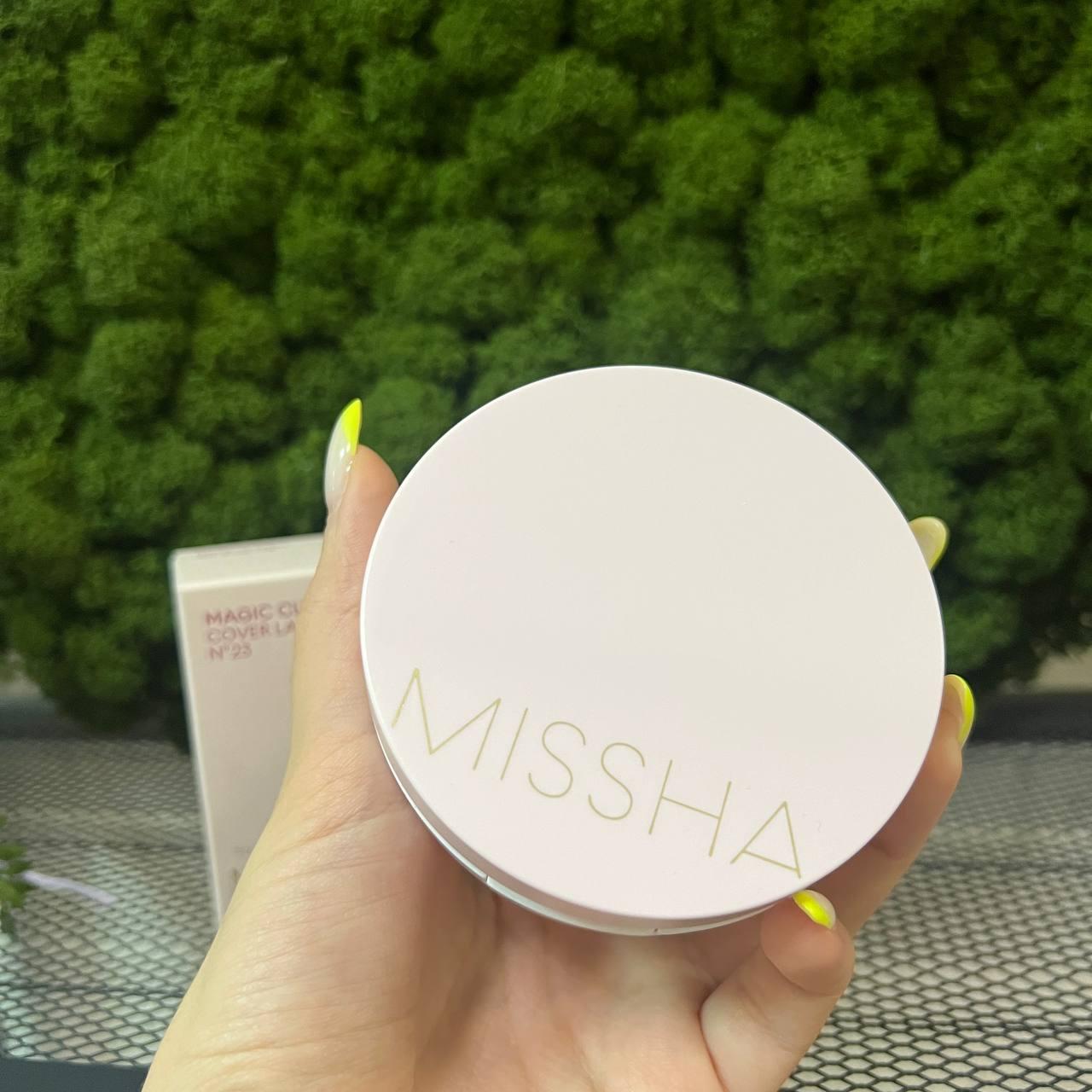 Кушон MISSHA Magic Cushion Cover Lasting SPF50+/PA+++ (No.23) - фото 2 - id-p217648856