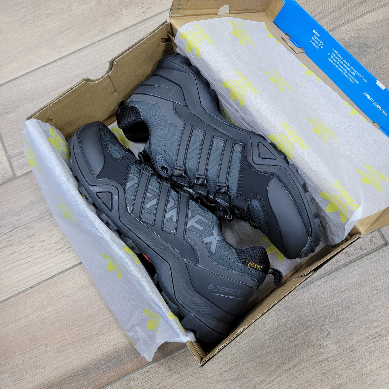 Кроссовки Adidas Terrex Gray Black - фото 6 - id-p34069277