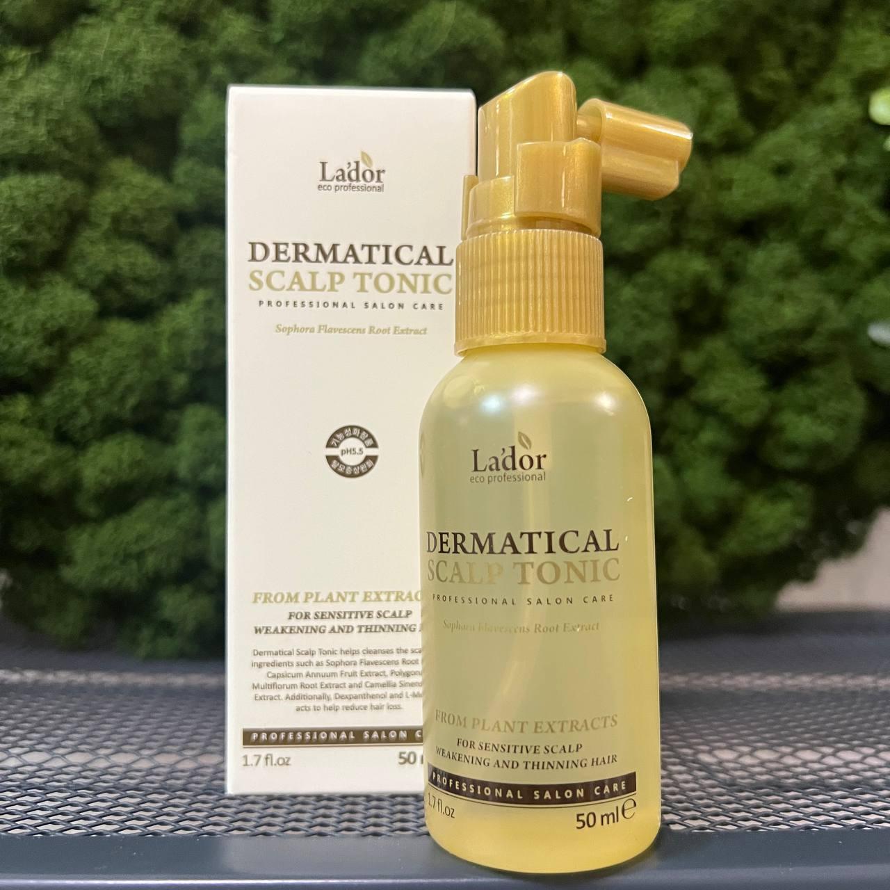 Тоник для волос и кожи головы La’dor Dermatical Scalp Tonic, 50 мл