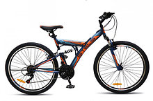 Велосипед Stels Focus V 18-sp 26 V030 2023 (темно-синий/синий)