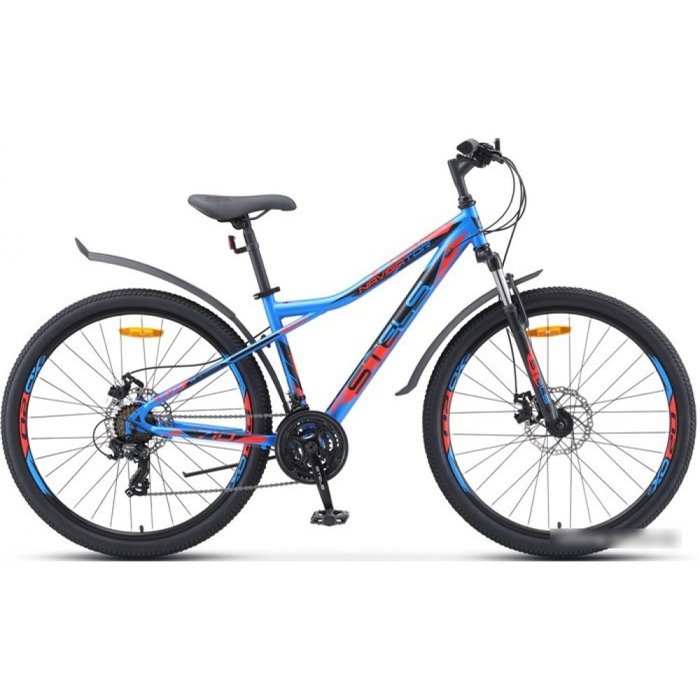 Велосипед Stels Navigator 710 MD 27.5 V020 р.18 2023 (синий/чёрный/красный)