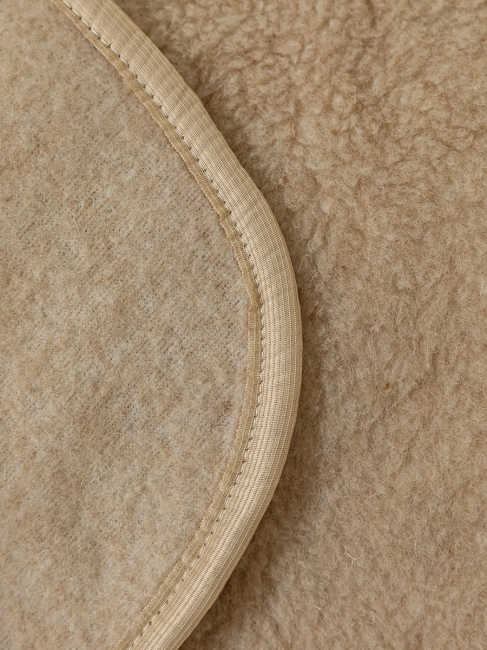Плед из овечьей шерсти с открытым ворсом. 145 × 205 - фото 5 - id-p188498304
