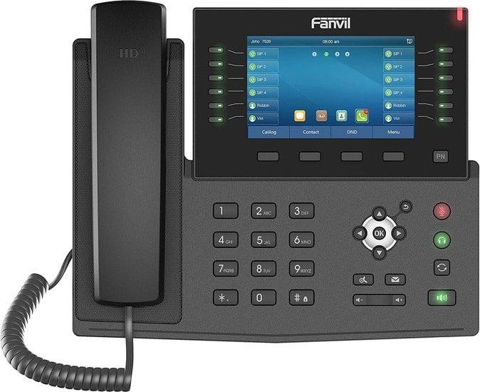 IP-телефон Fanvil X7C - фото 2 - id-p217651181