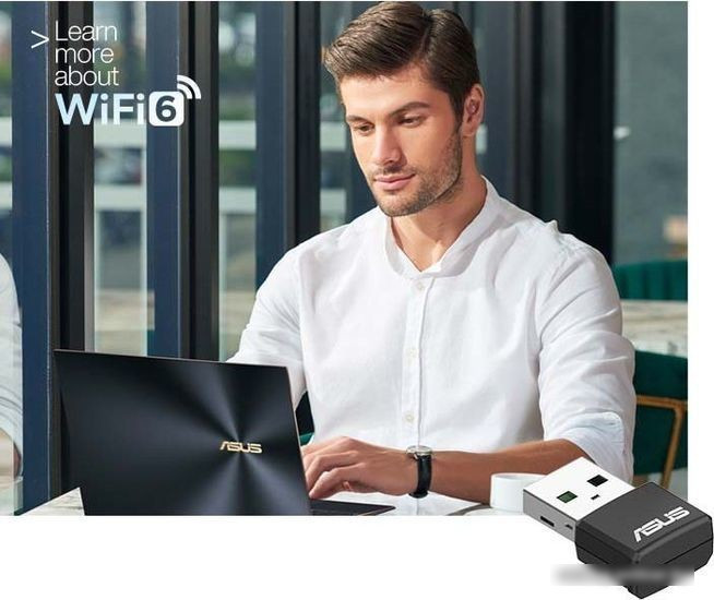 Wi-Fi адаптер ASUS USB-AX55 Nano - фото 2 - id-p217650690