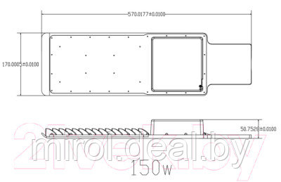 Светильник уличный ЭРА SPP-503-0-50K-120 / Б0047166 - фото 6 - id-p217656914