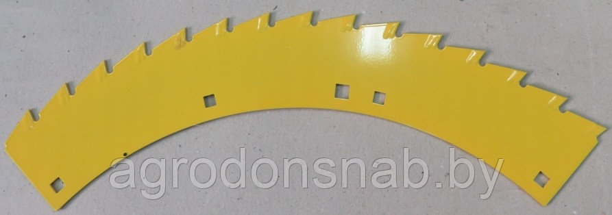 Нож зубчатый правый наплавленный LCA78230 (LCA95959, 30-0540-74-01-2-y) Германия