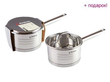 PERFECTO LINEA Китай Ковш из нерж.стали, 1.8 л, ф 16 x 9, серия MILAGROS (Милагрос), PERFECTO LINEA