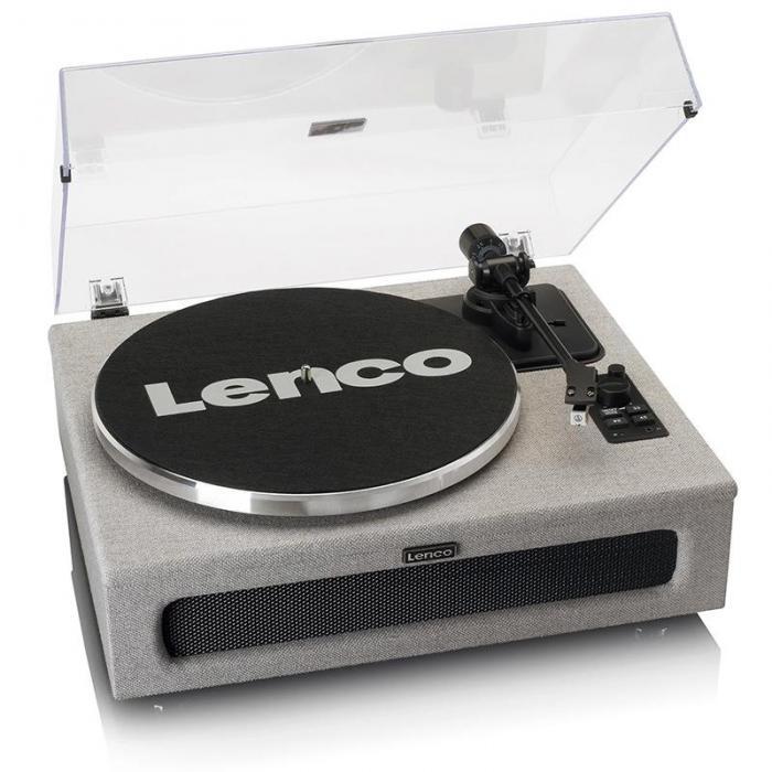 Виниловый проигрыватель для пластинок винила дисков Lenco LS-440 серый LCLS-440GY - фото 1 - id-p217624950