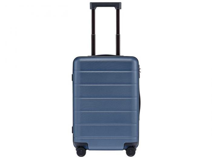 Дорожный пластиковый чемодан на 4 колесах колесиках с ручкой Xiaomi Luggage Classic 20 XMLXX02RM XNA4105GL - фото 1 - id-p217625011