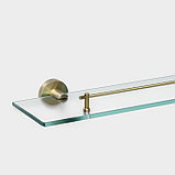 Полка для ванной, стеклянная Штольц Stölz bacic, серия Bronze, фото 3