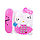 Музыкальный набор Hello Kitty Хелло Китти 3 в 1 (телефон, пианино, ночник), фото 3