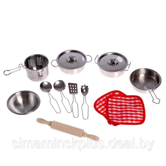 Набор металлической посуды «Готовим ужин» - фото 1 - id-p217675817