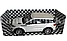Машинка Рэндж Ровер радиоуправляемая 1:14 на аккумуляторе с LED фарами Cross-Country Hero белого цвета 33 см, фото 3