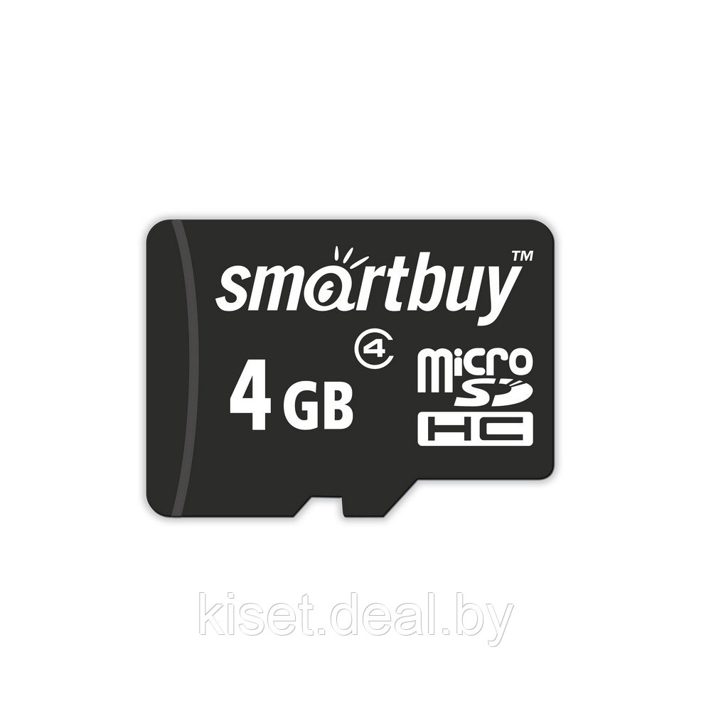 Карта памяти Smartbuy microSDHC 4Gb Class10 - фото 2 - id-p217680426